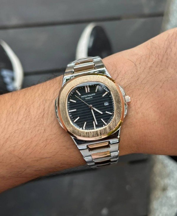 Patek_philippe Nautilus Steel Black