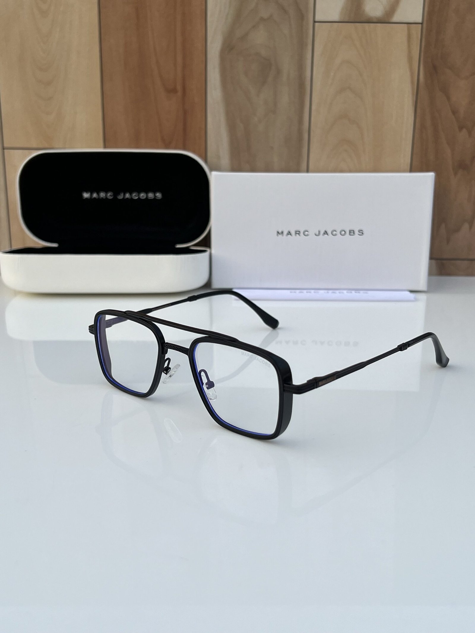 Marc Jacobs 504 Black Plano Sunglasses