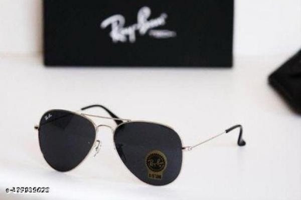 Rayban 3025 Silver Black Sunglasses