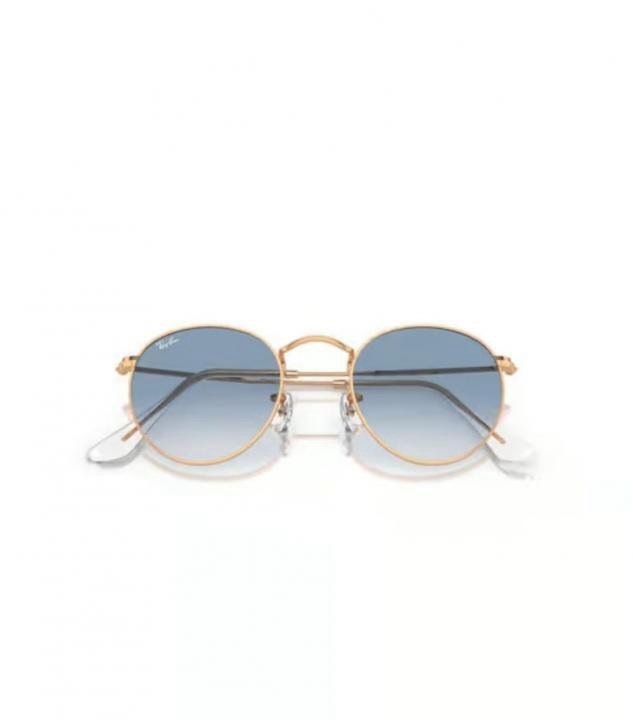 Rayban 3447 Gold Blue Sunglasses