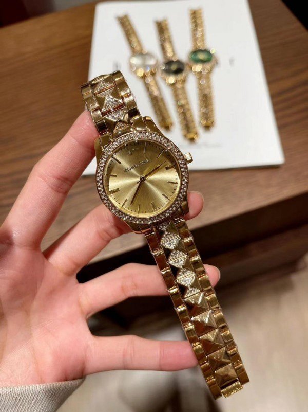Michael Kors Runaway Pave Full Gold