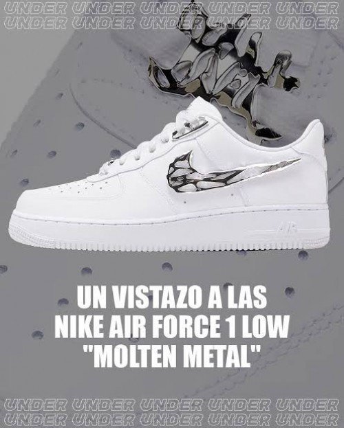 Nikee Airforce 1 Molten Metal