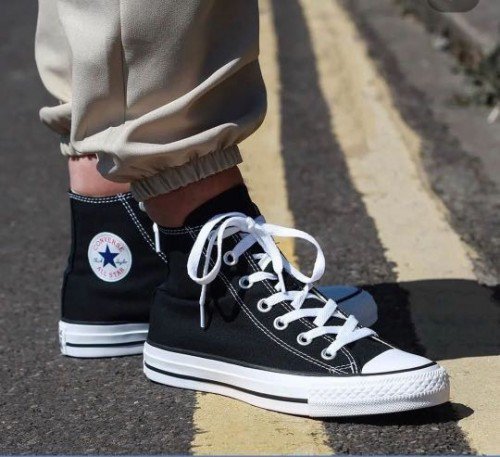 Conversee All Star High Black White For Men s