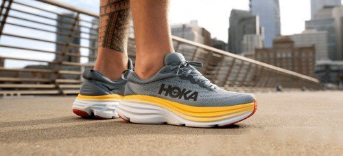 HOKA BONDI BLUE WHITE