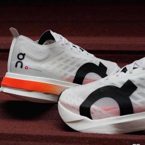 On Cloudboom Strike White Orange