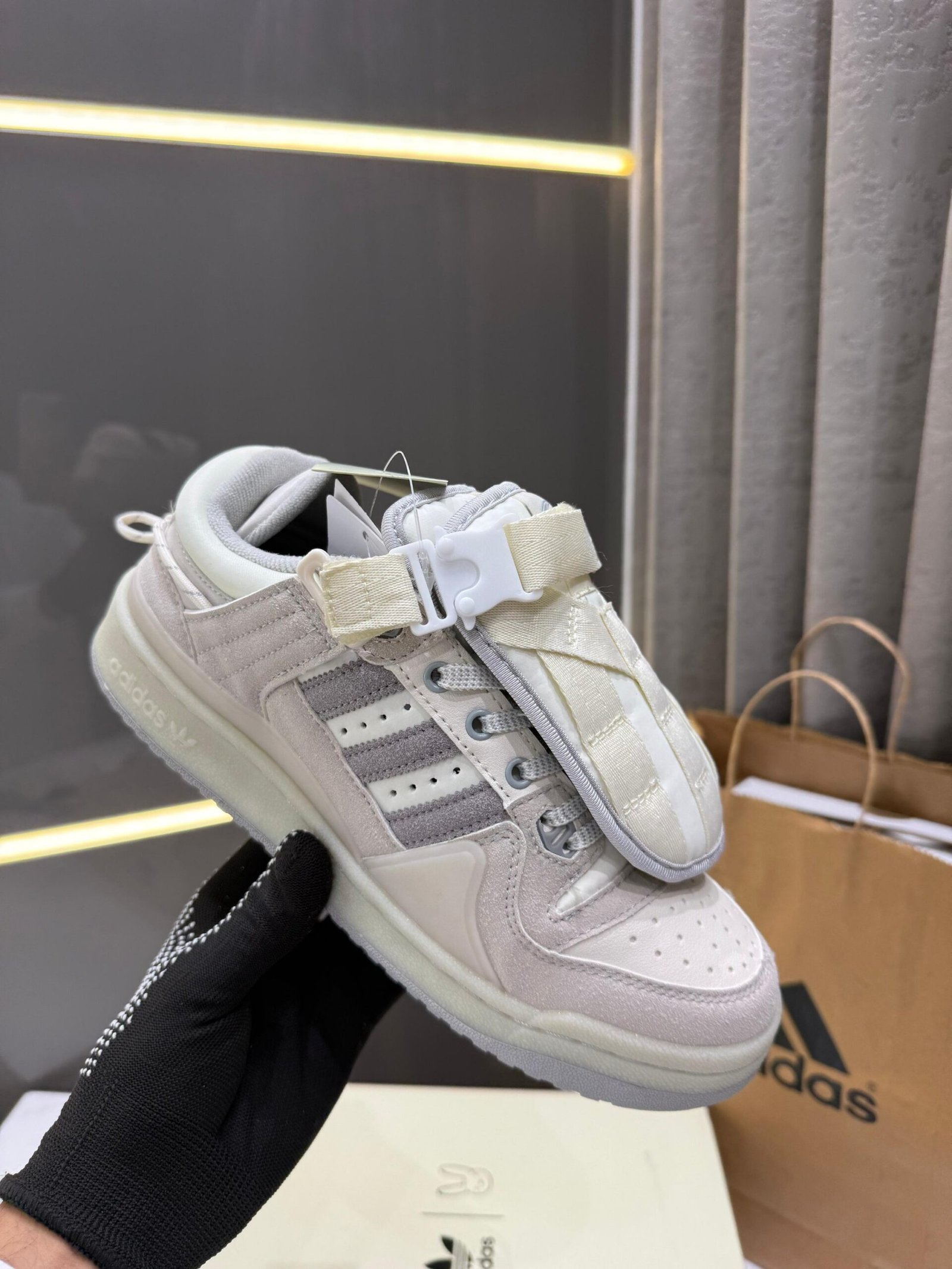 Adidas Bad Bunny Cloud White With All Accessories