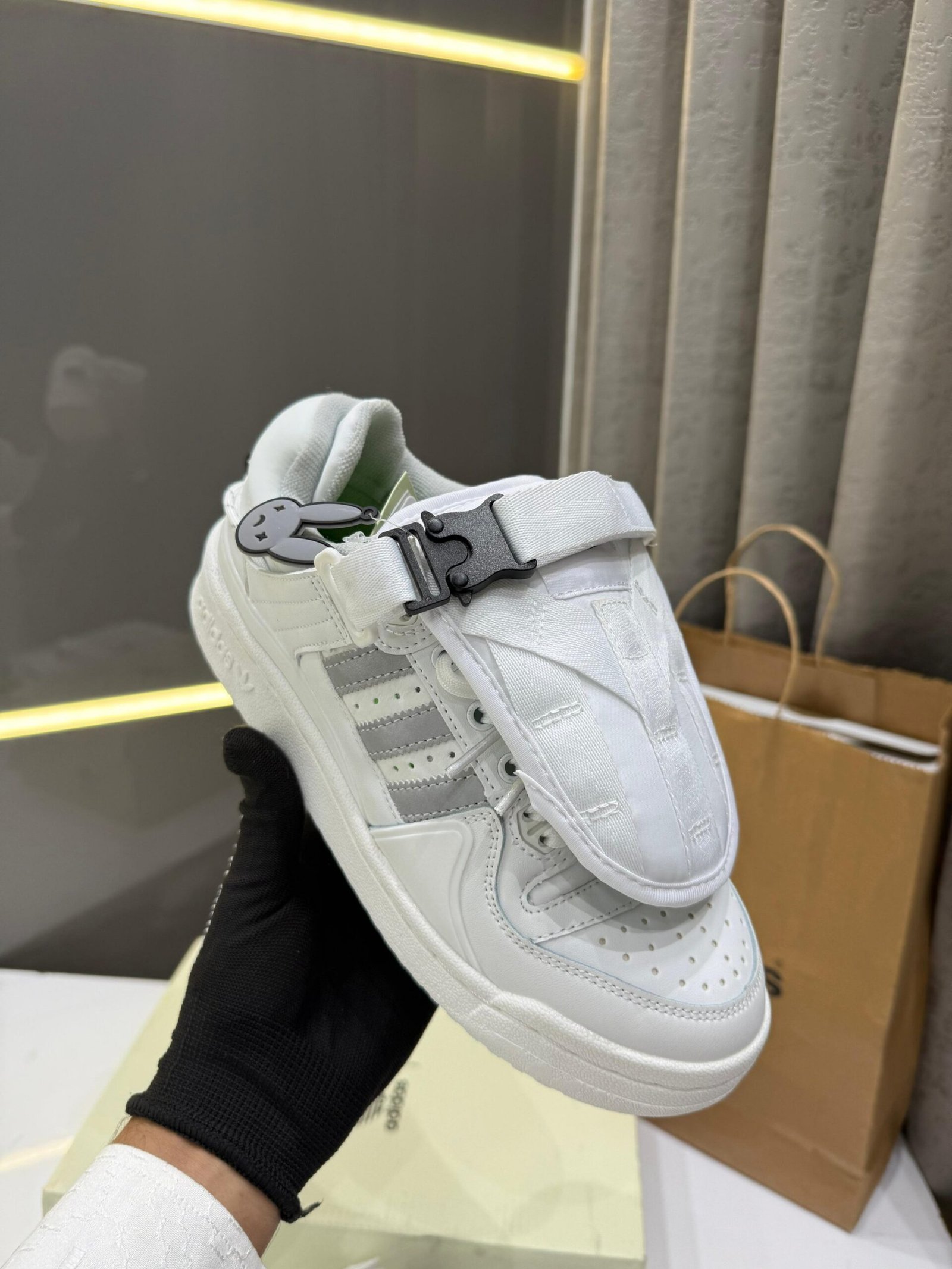 Adidas Bad Bunny White With All Accessories