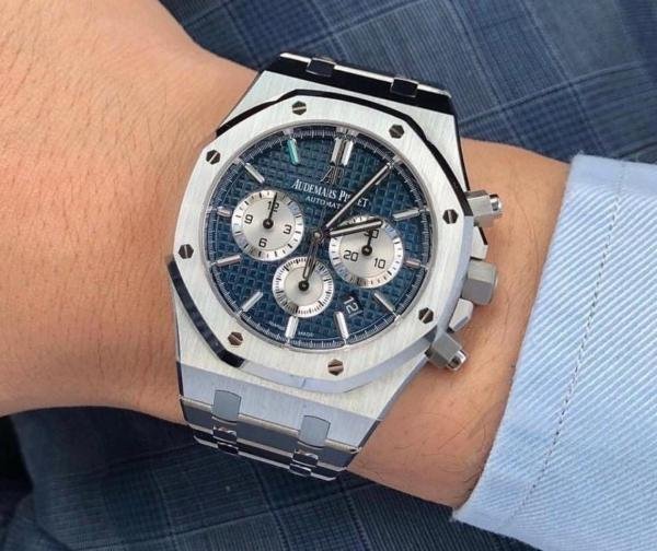 Audemars_piguet Royal Oak Chronograph Blue
