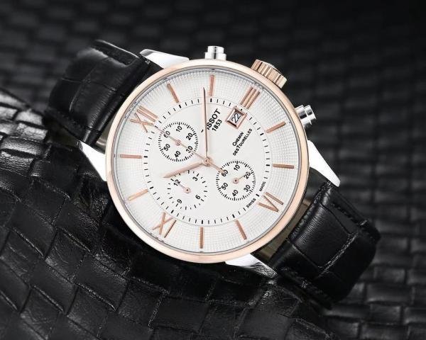 Tissot 1853 Chemin Copper White (Leather)