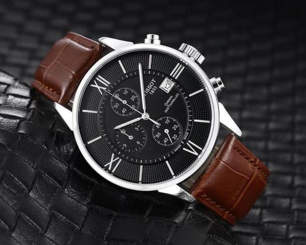 Tissot 1853 Chemin Black (Leather)