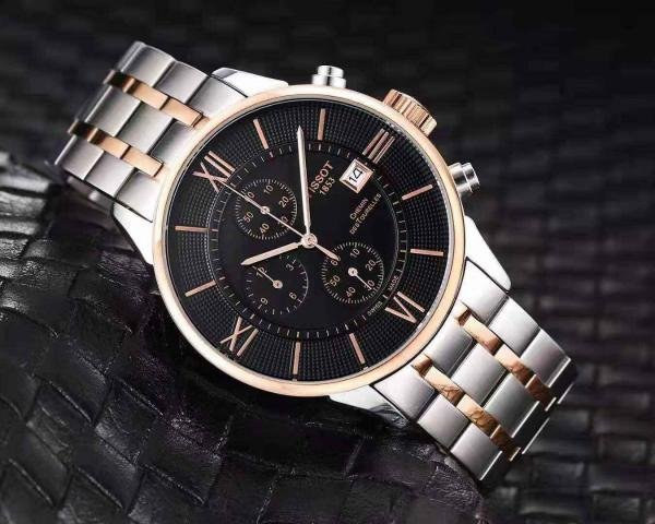 Tissot 1853 Chemin Balck Heavy Quality