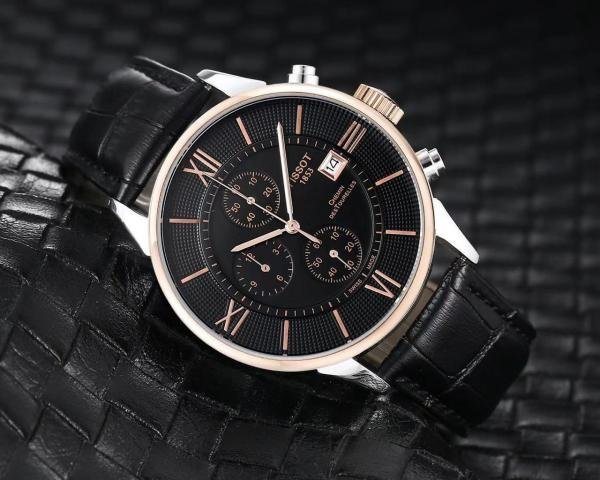 Tissot 1853 Chemin Full
Black (Leather)