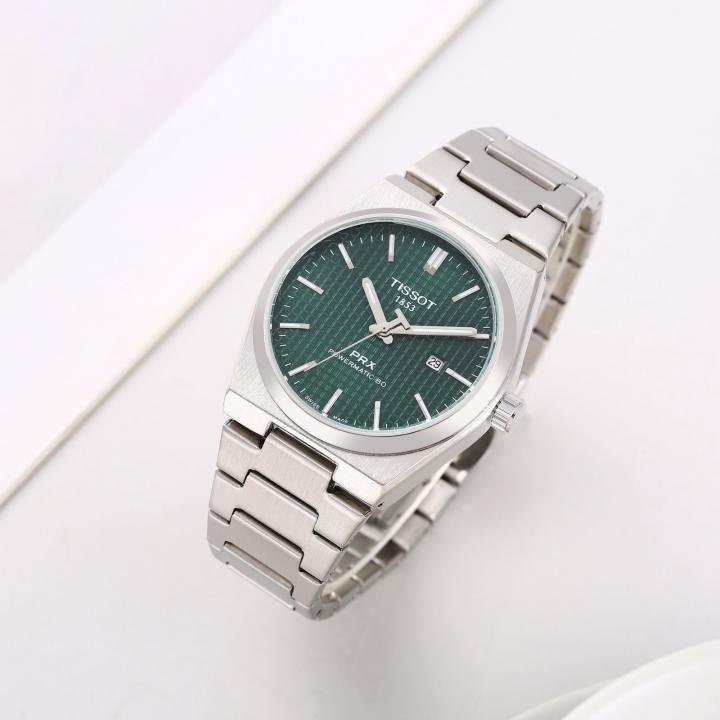 Tissot 1853 Prx Silver-Green