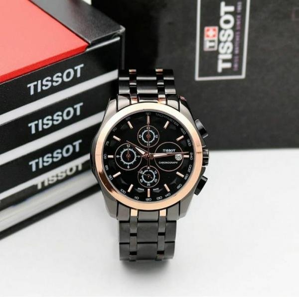 Tissot 1853 Couturier Black Brown