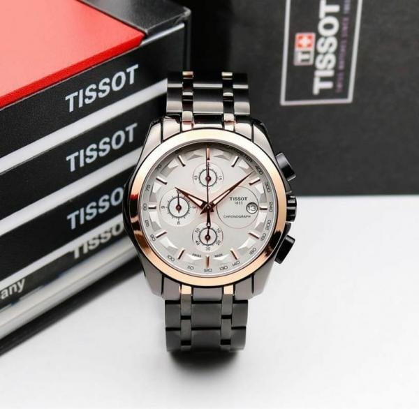 Tissot 1853 Couturier White Copper