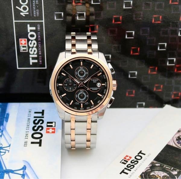Tissot 1853 Couturier White Black