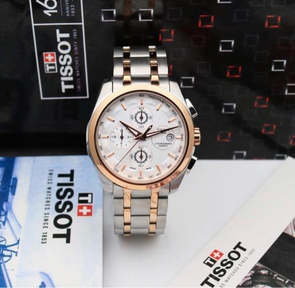 Tissot 1853 Couturier White Copper