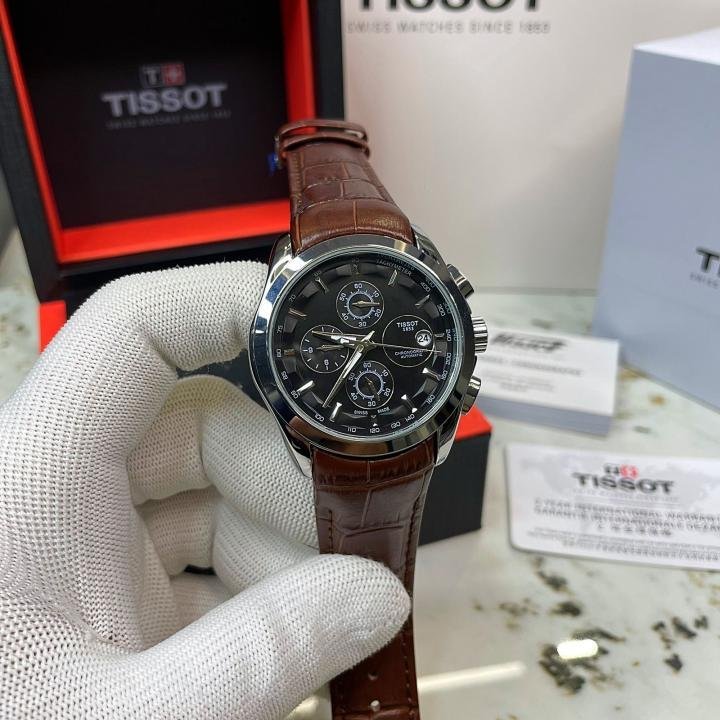 Tissot 1853 Couturier Silver Black