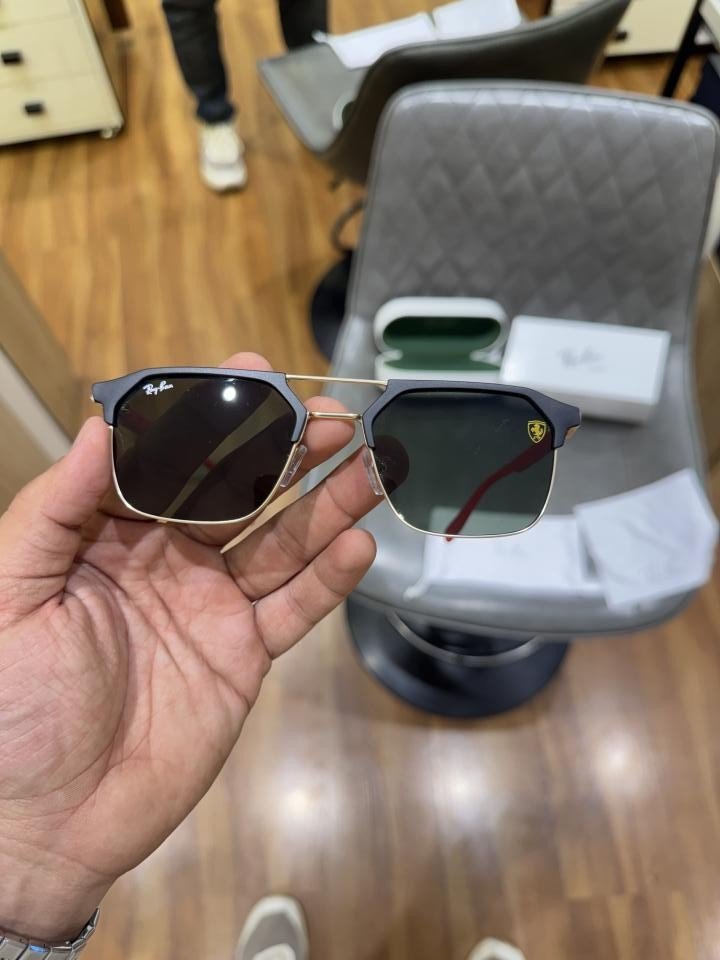 Rayban 04 Gold Green