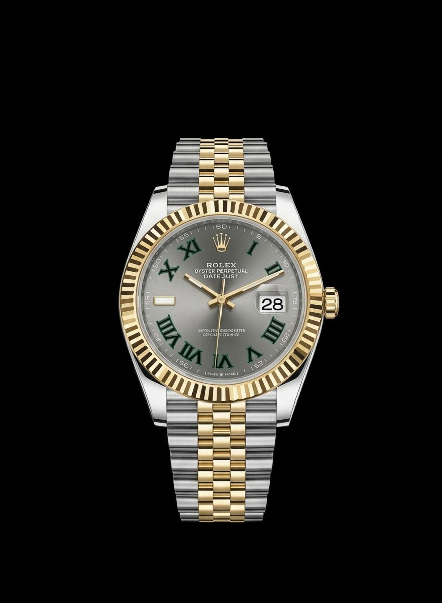 Rolex Oyster Perpetual Date Just Grey