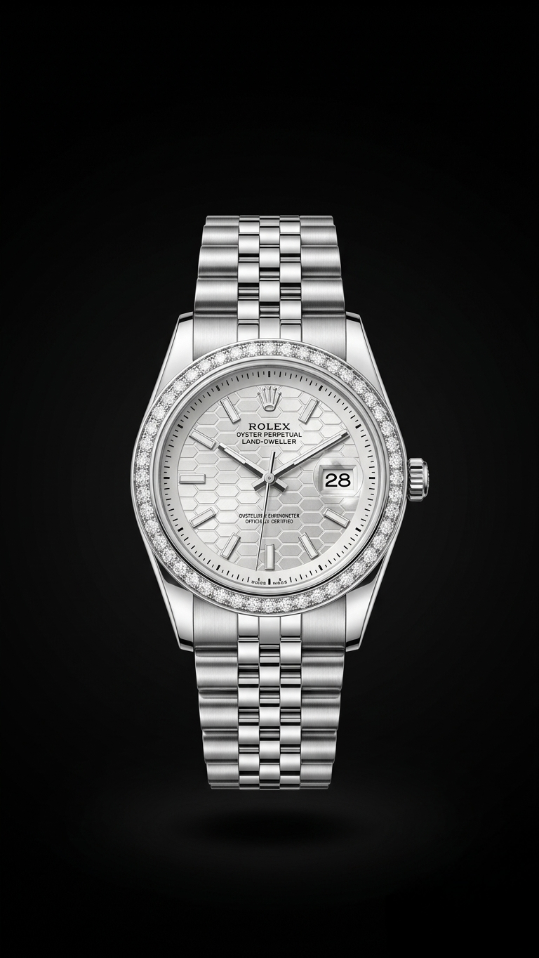 Rolex Land Dweller White