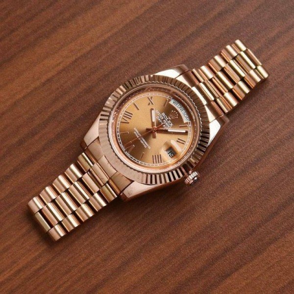 Rolex Oyster perpetual Day Date Full Brown Automatic High Quality