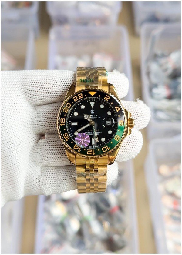 Rolex Oyster Perpetual Gmt Master Green Black Automatic High Quality