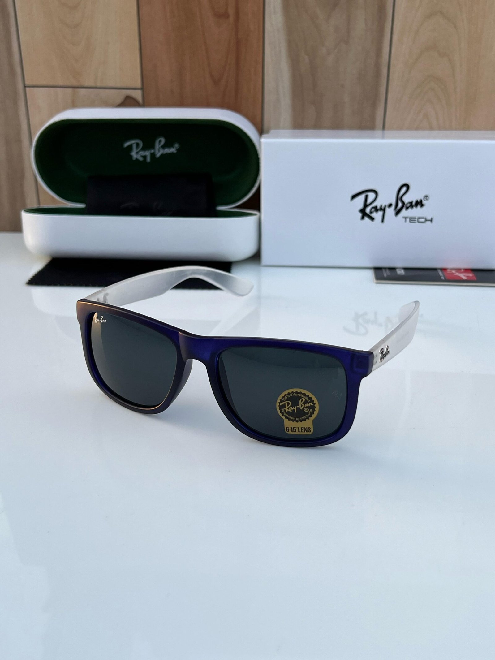 rayban 4165 blue water
