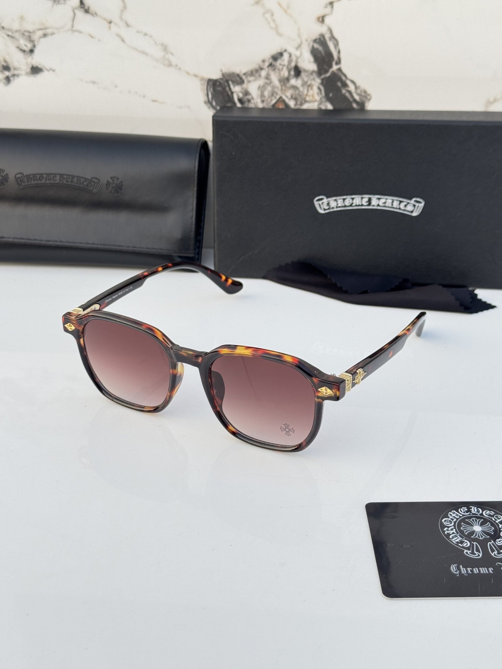 Chrome heart 20472 tiger brown