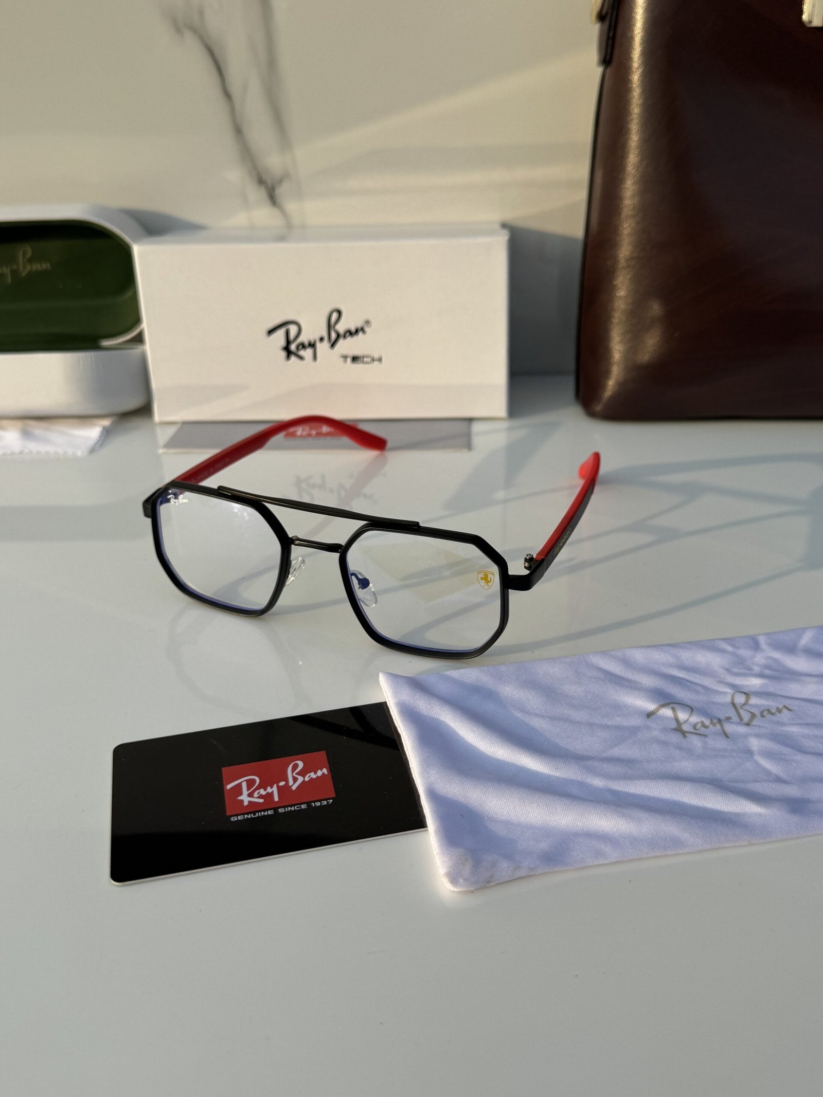 Rayban 8820 black plano