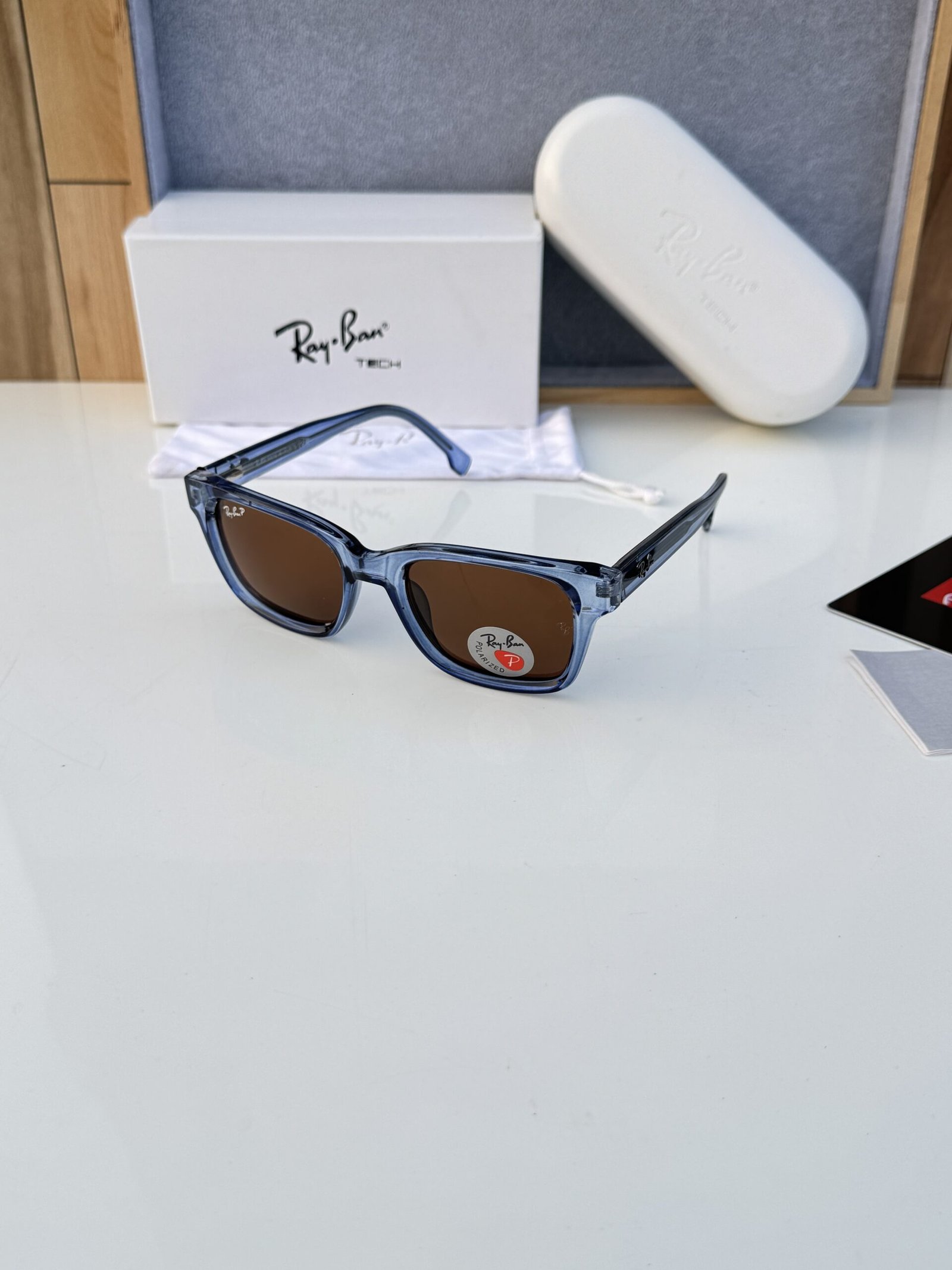 Rayban 7701 blue brown