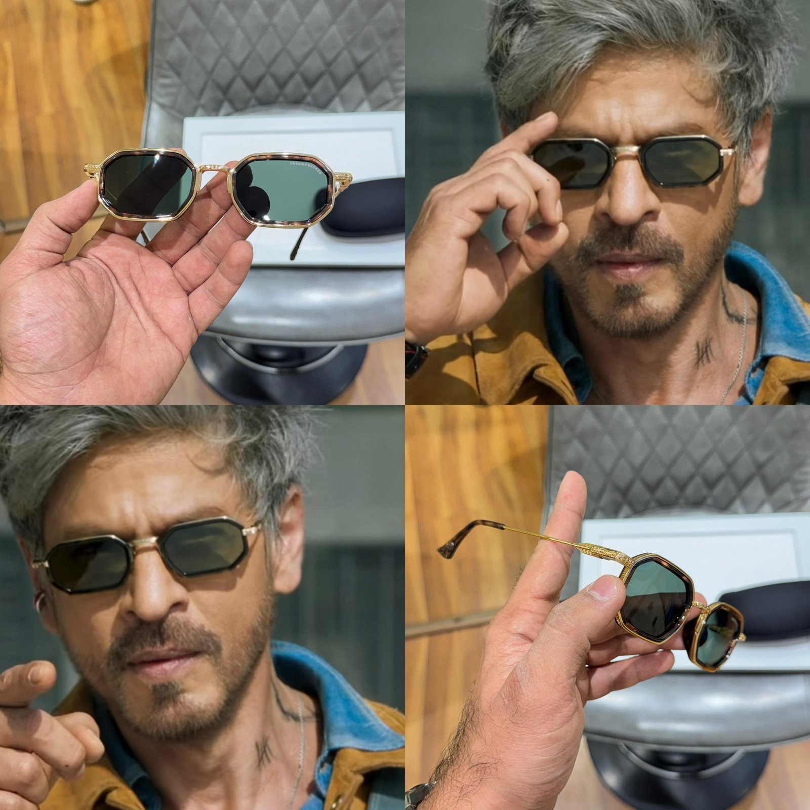 Chrome heart 3130 gold green