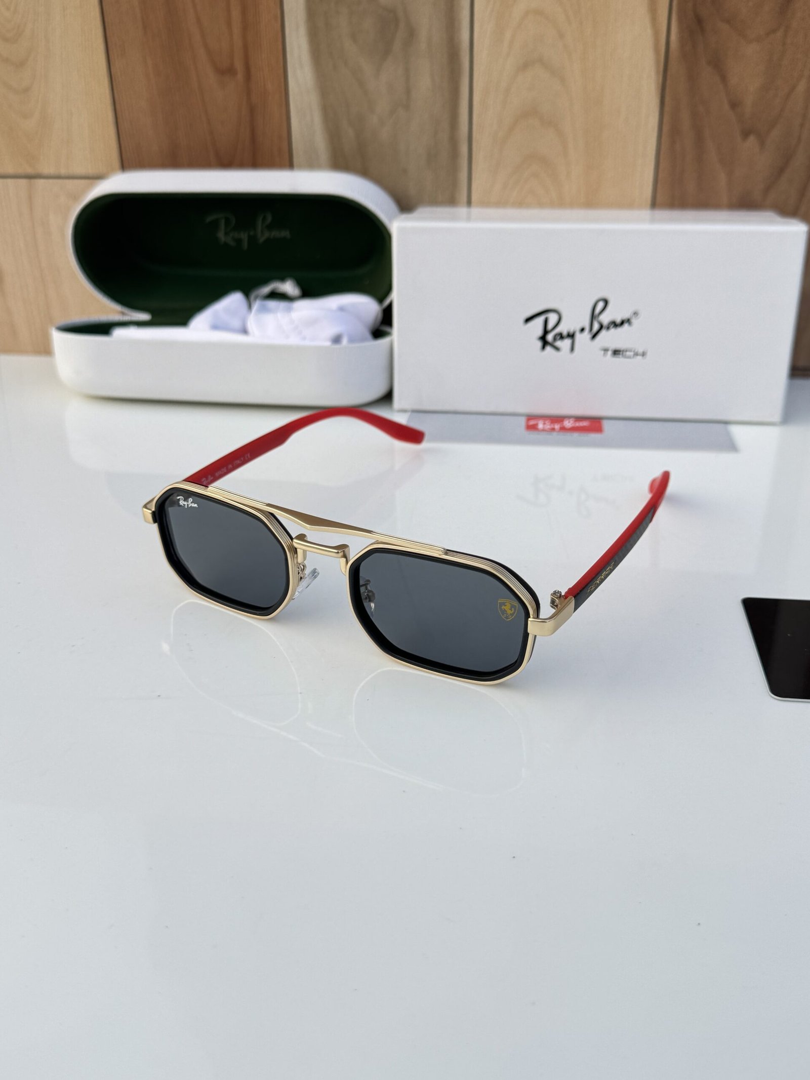 Rayban 7328 gold black