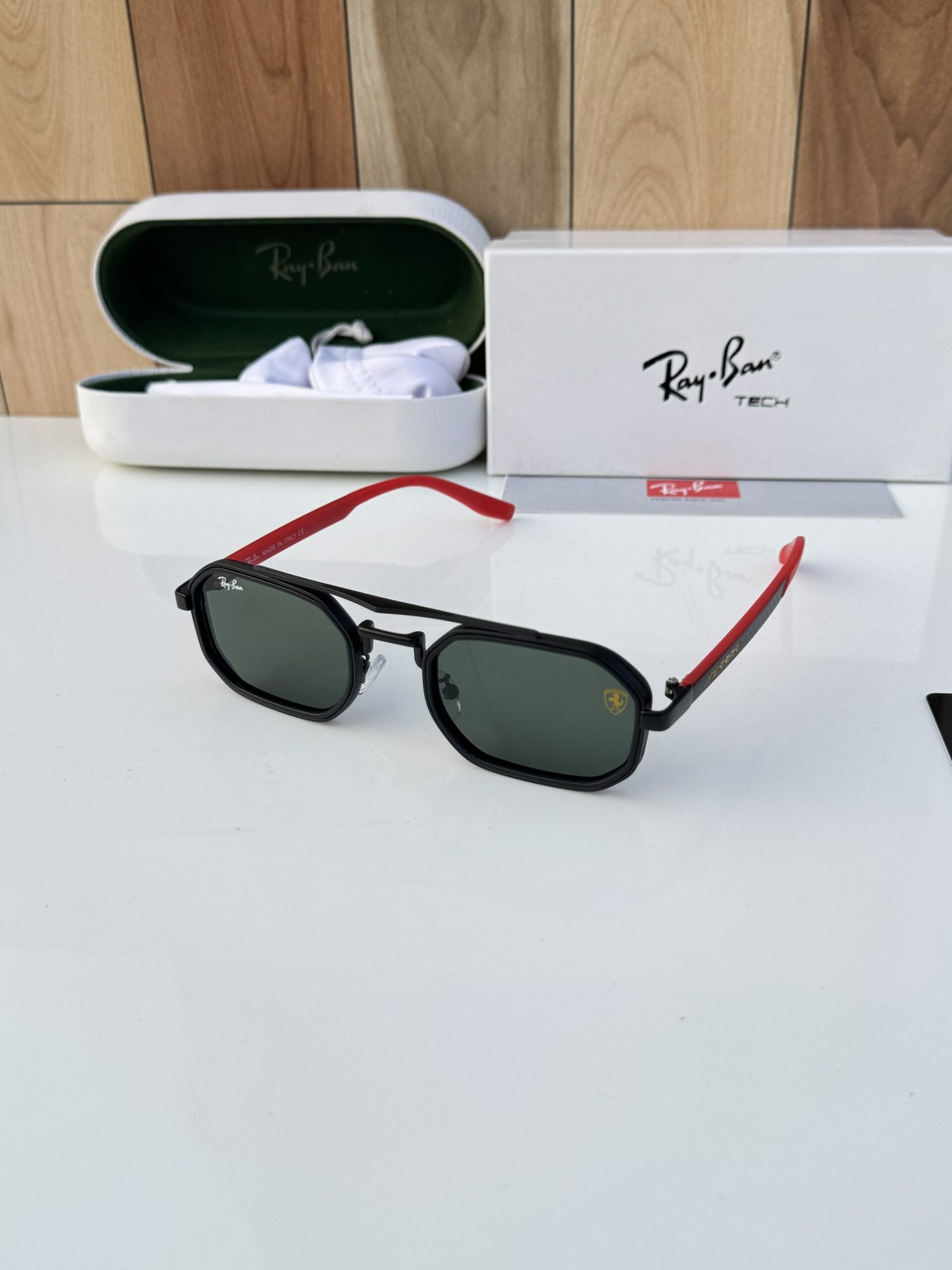 Rayban 7328 Black green
