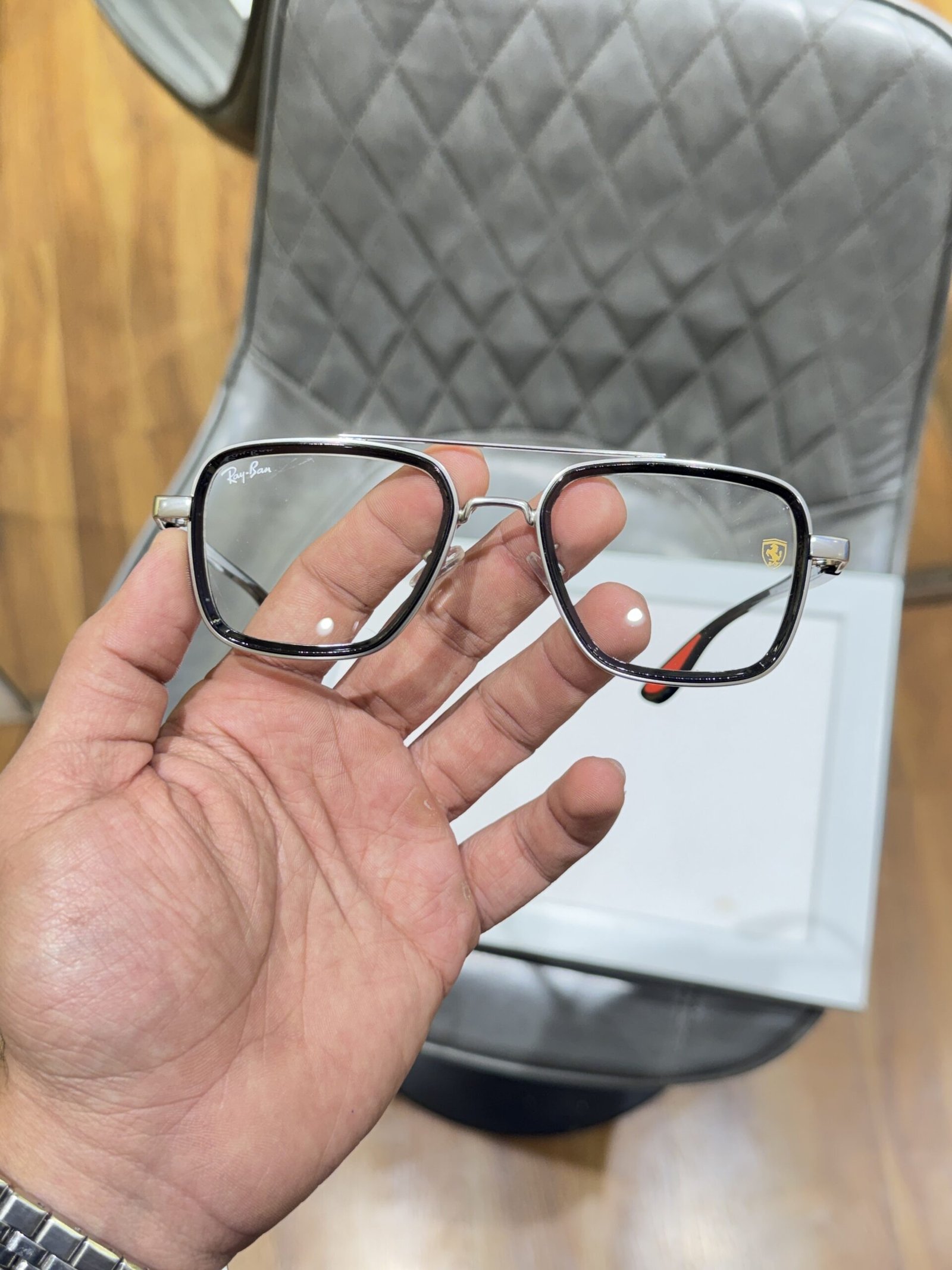 Rayban 06 silver plano