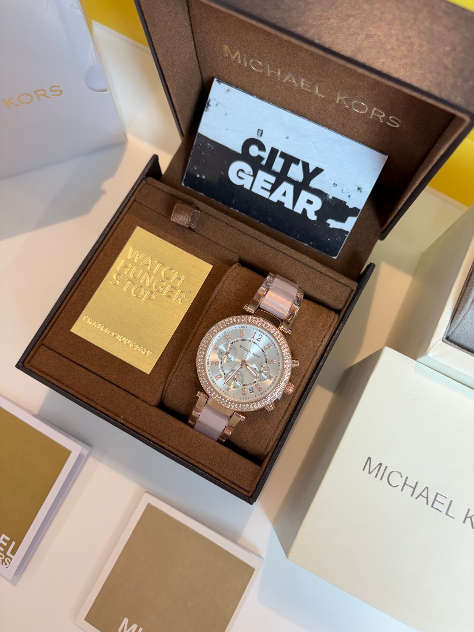 Michael Kors Parker White