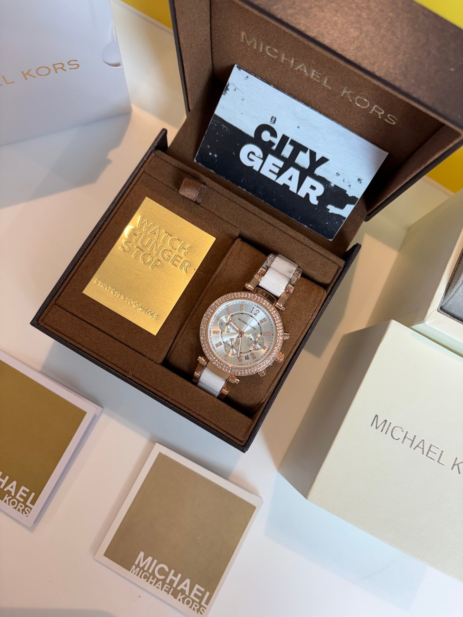 Michael Kors Parker Full White