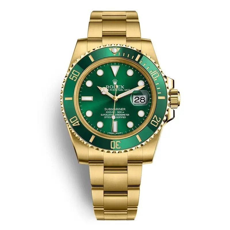 Rolex Oyster Perpetual Submarine Gold-Green