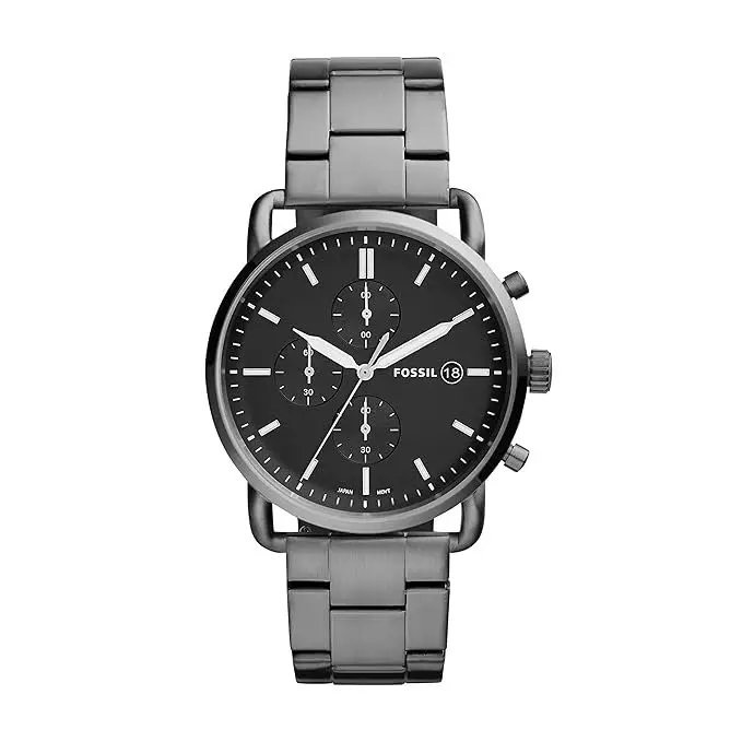 Fossil commuter Black Silver