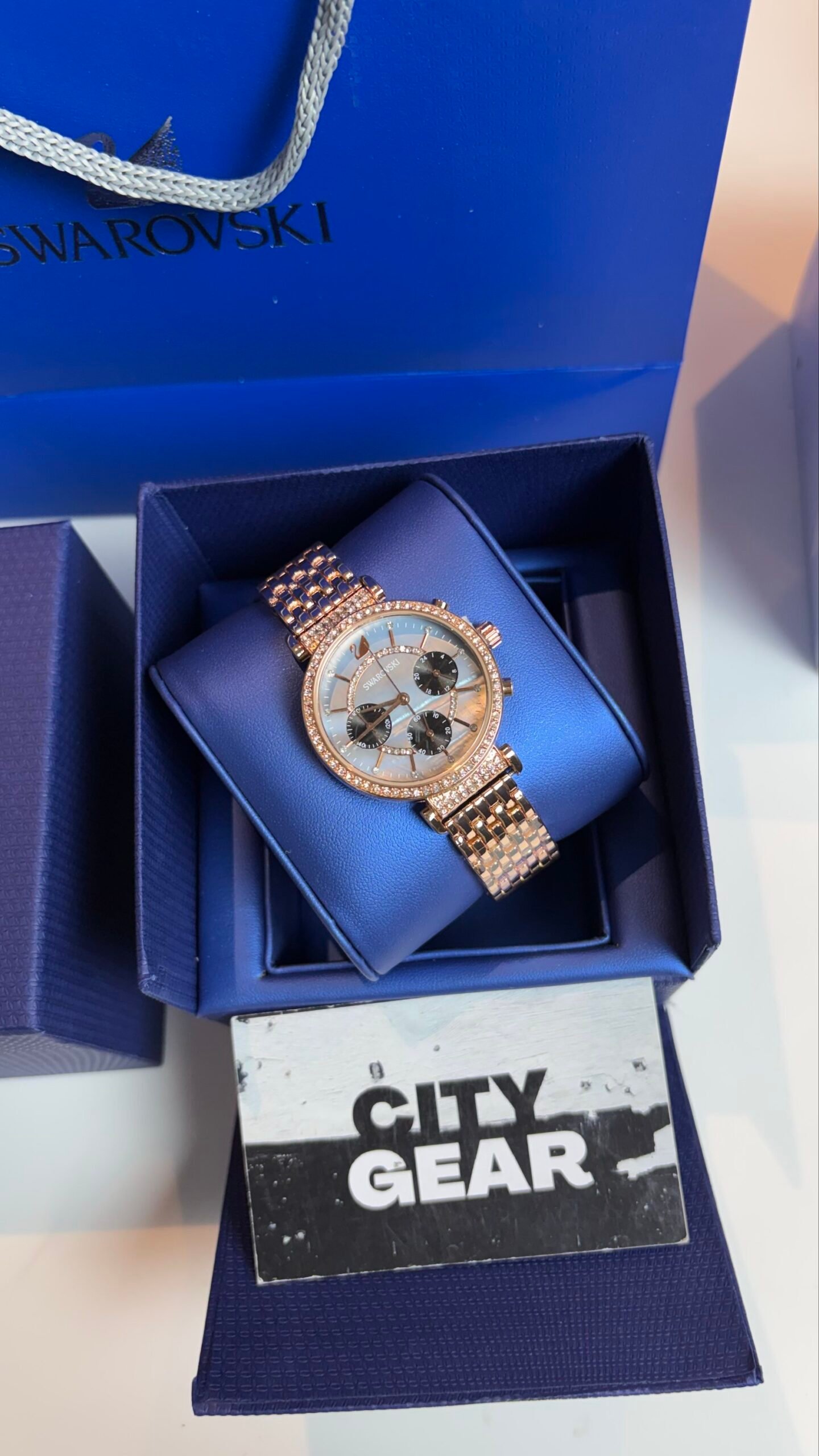 Swarovski Passage Chronograph Grey - Pink