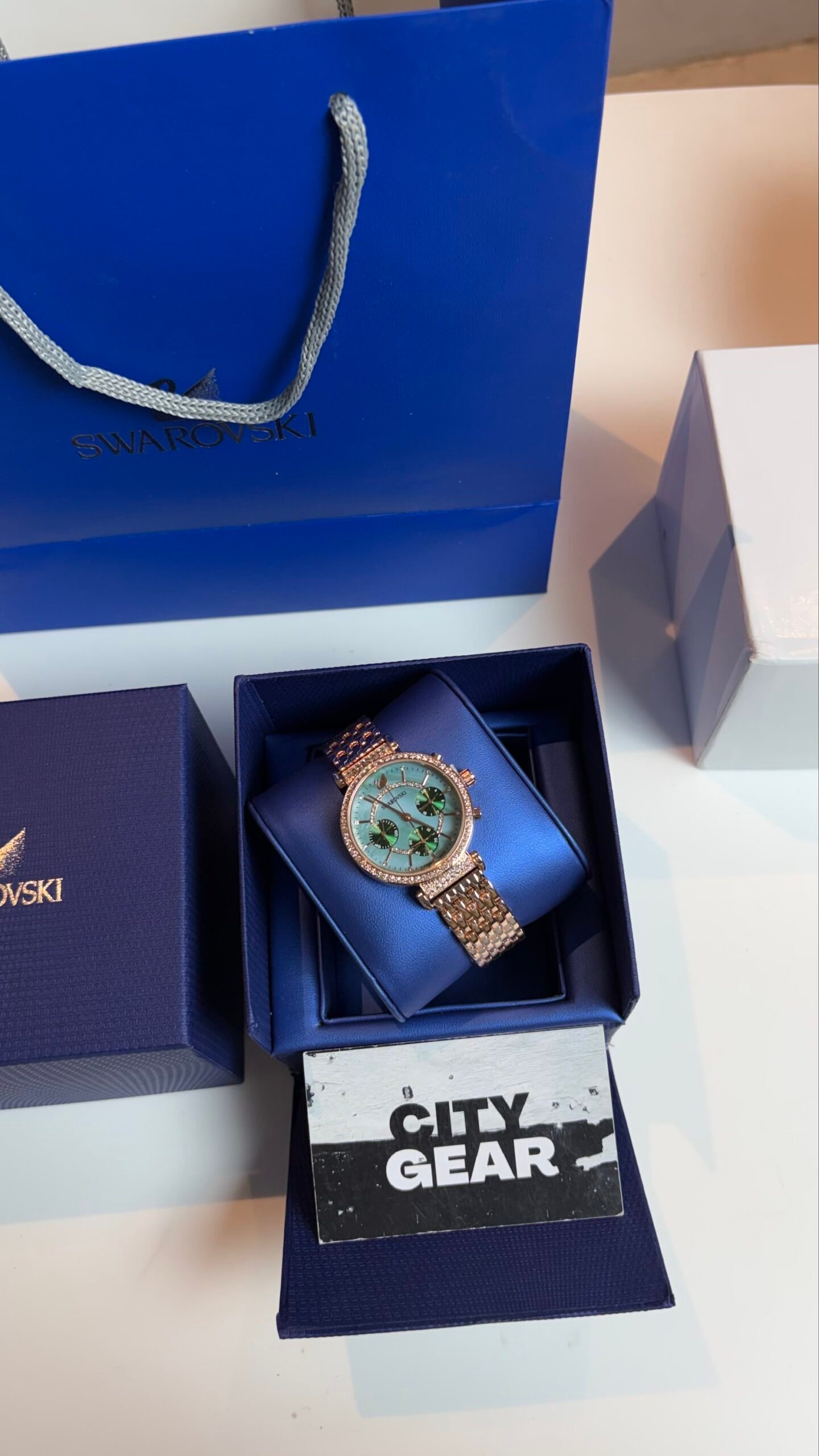 Swarovski Passage Chronograph Green - Pink