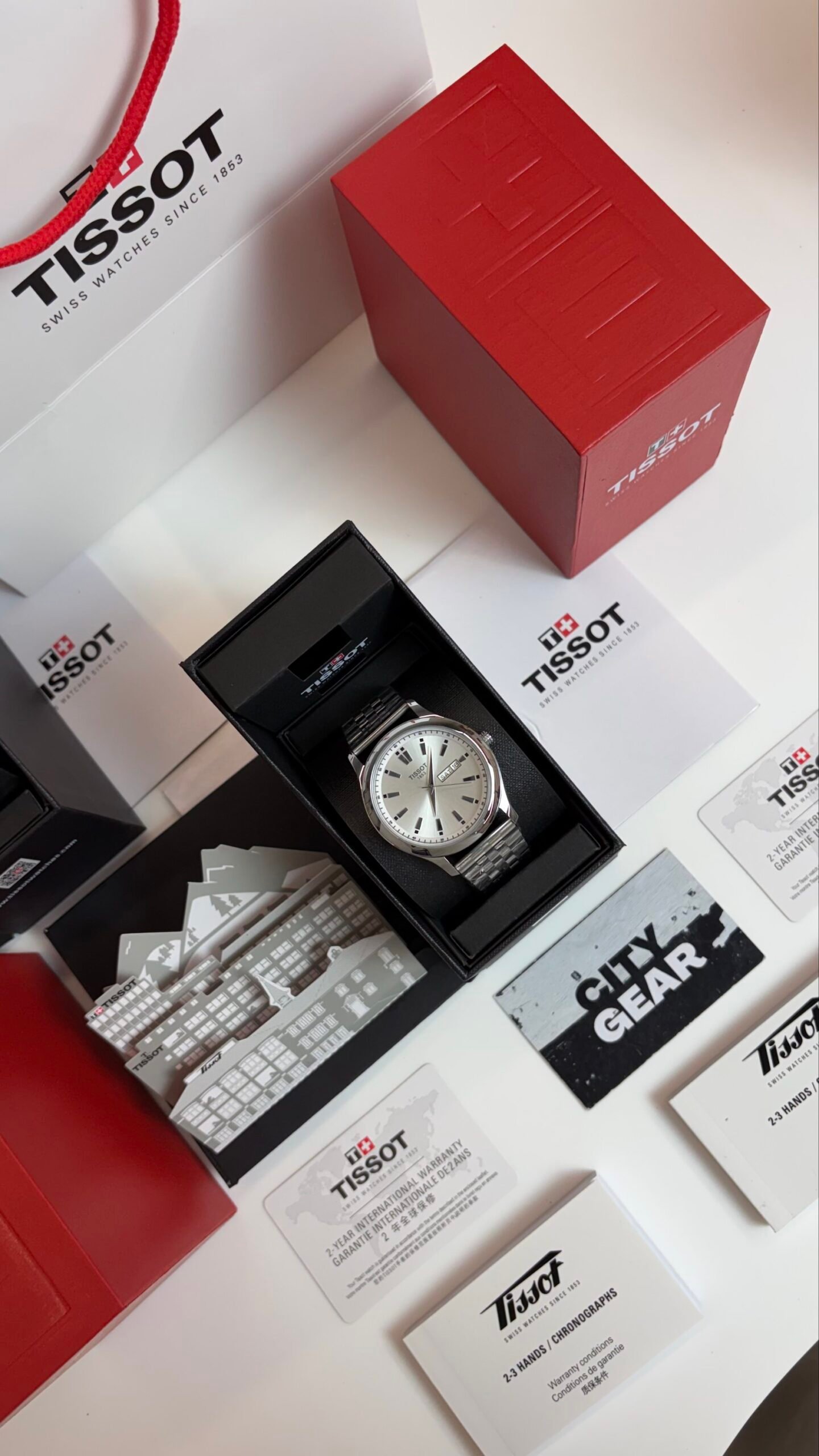 Tissot 1853 Day Date Lemon