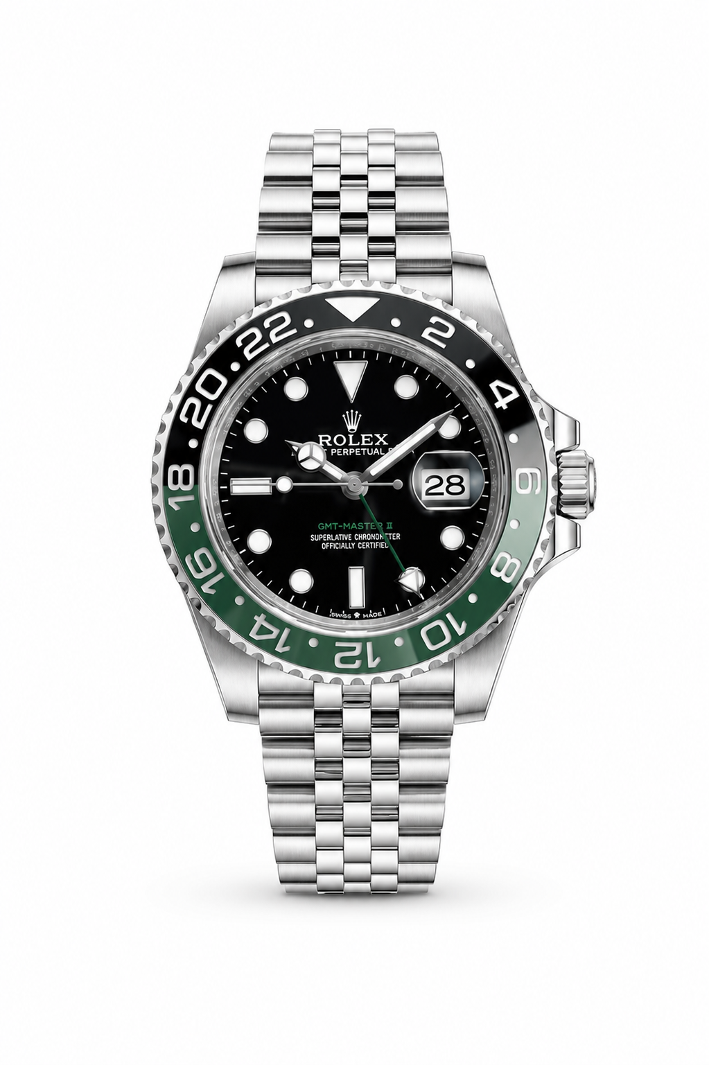 Rolex Oyster Perpetual black green Gmt Master