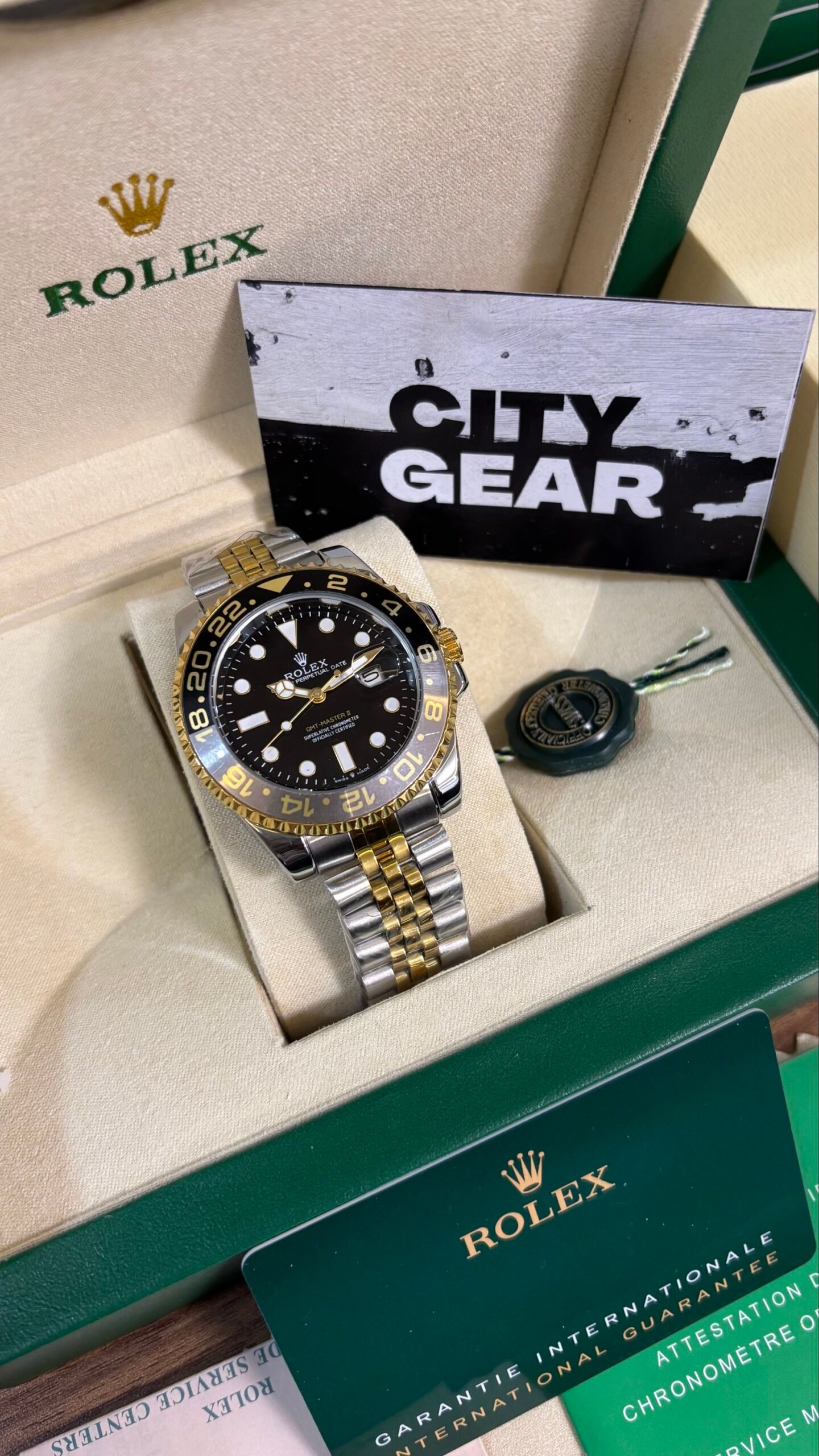 Rolex Oyster Perpetual Gmt Master 2Ton