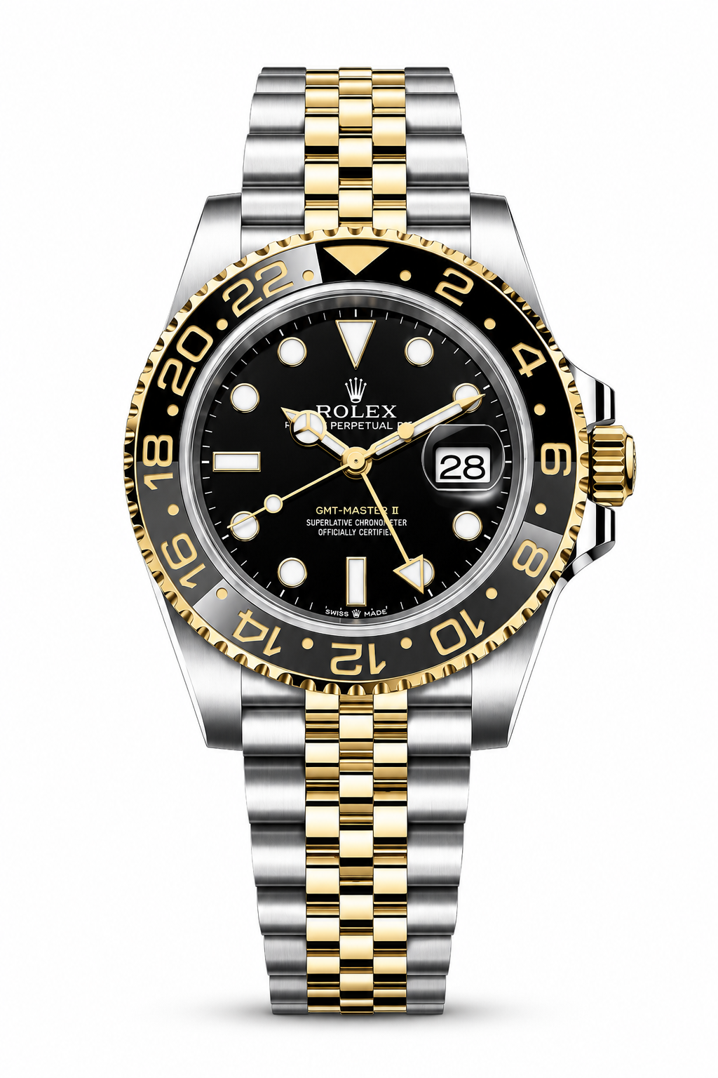 Rolex Oyster Perpetual Gmt Master 2ton Black Watch