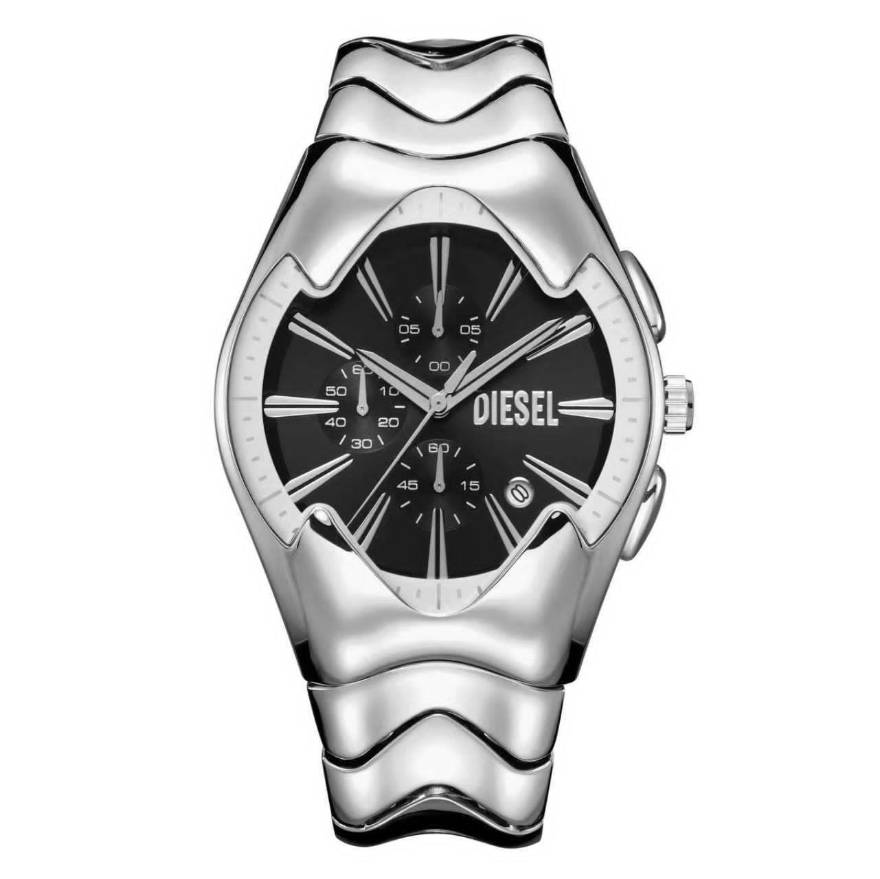Diesel Mercurial Chronograph Silver Black