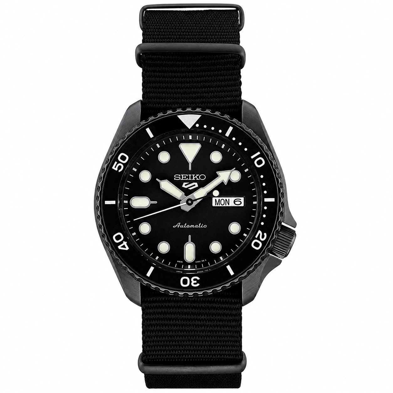 Seiko 5 Sports Black