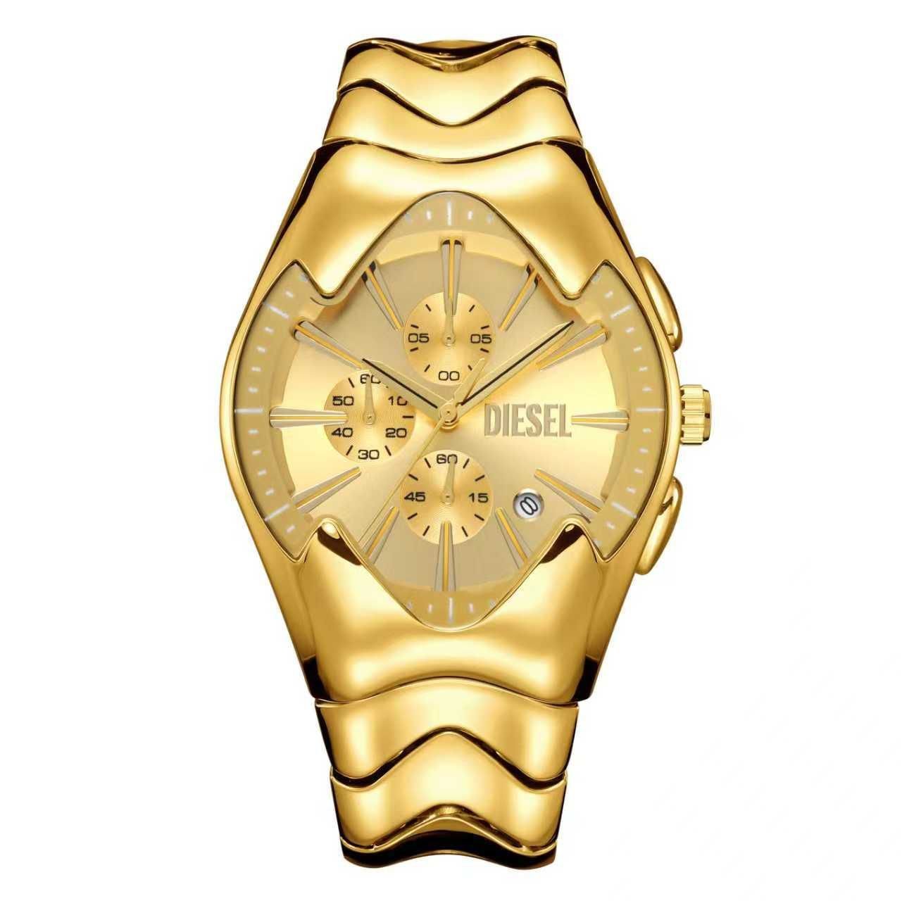 Diesel Mercurial Chronograph Gold