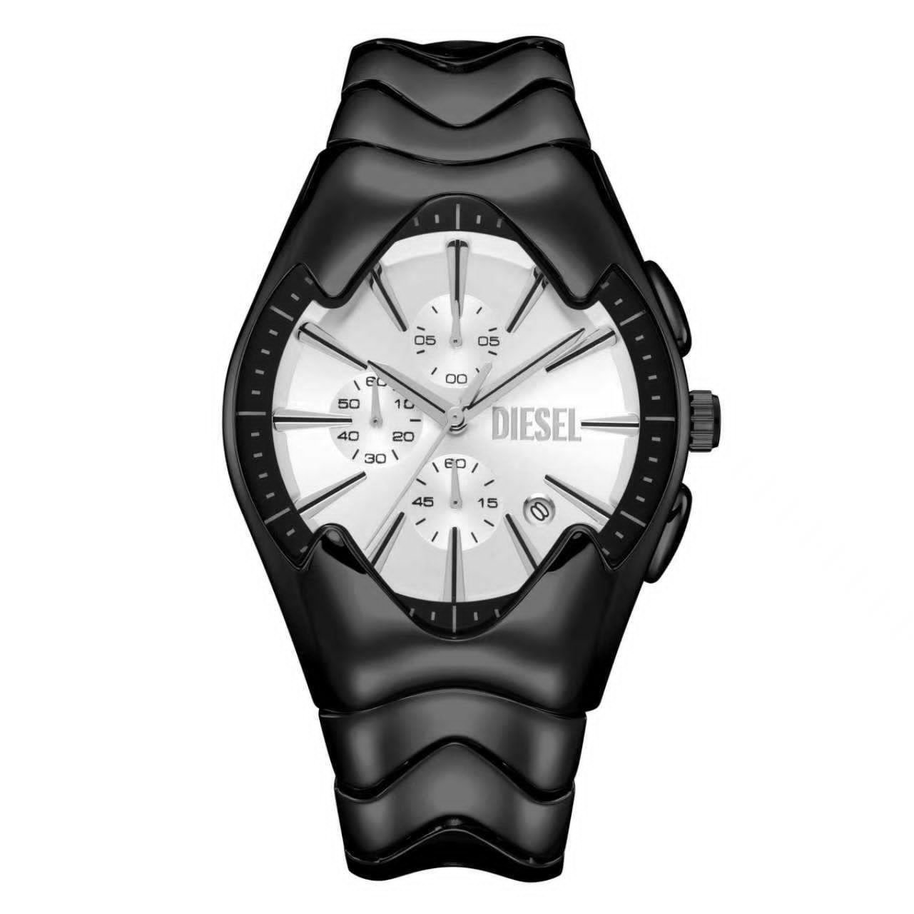 Diesel Mercurial Chronograph Black White
