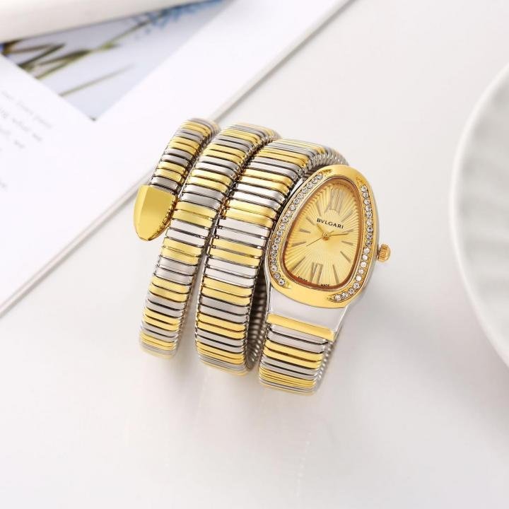 Bvlgari Serpenti Snake 2Ton-Gold-Gold
